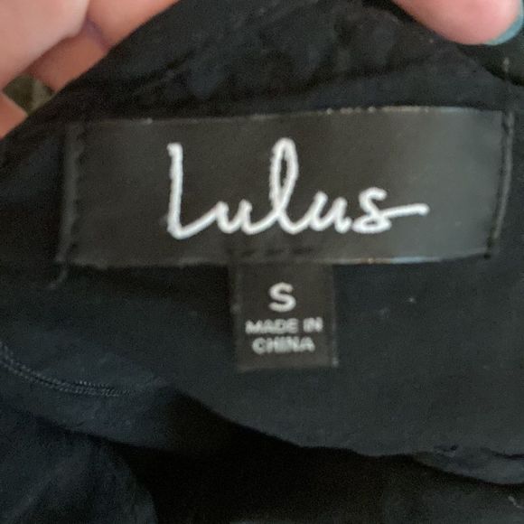 Lulus Incense and Peppermints Black Floral Dress Size small - Picture 7 of 7